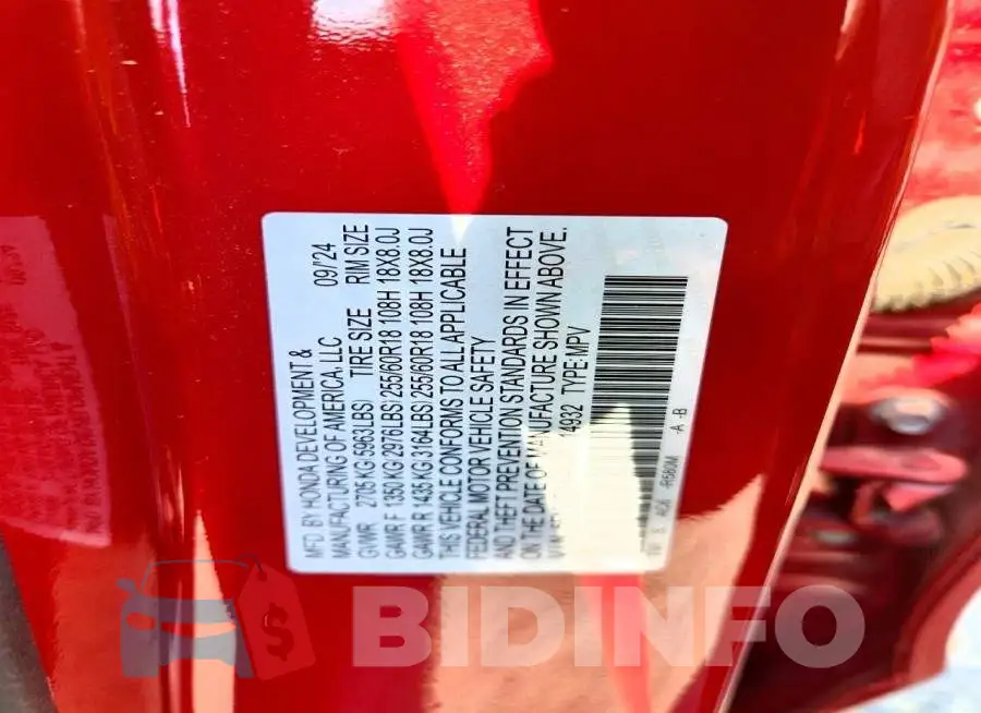 5FNYG2H4XSB014932 Photo# 14
