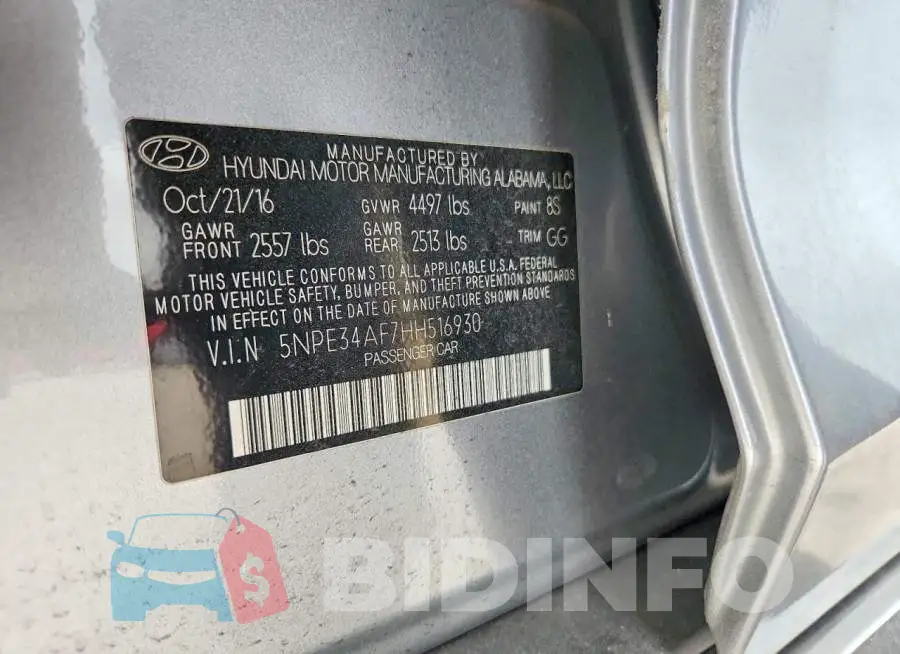 5NPE34AF7HH516930 Photo# 12