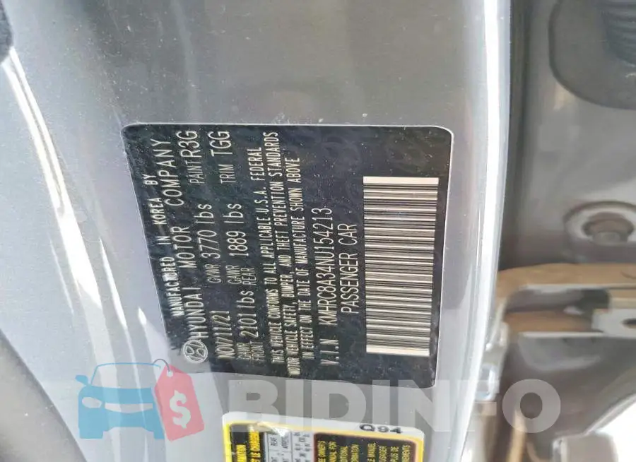 KMHRC8A34NU154213 Photo# 12