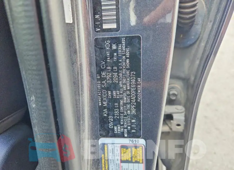 3KPF24AD0PE694073 Photo# 12