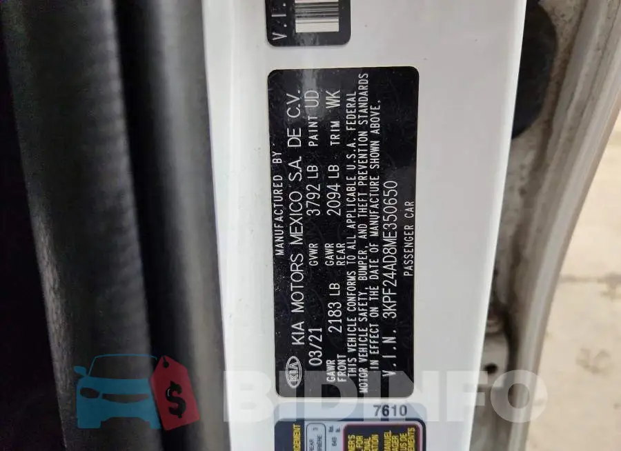 3KPF24AD8ME350650 Photo# 12