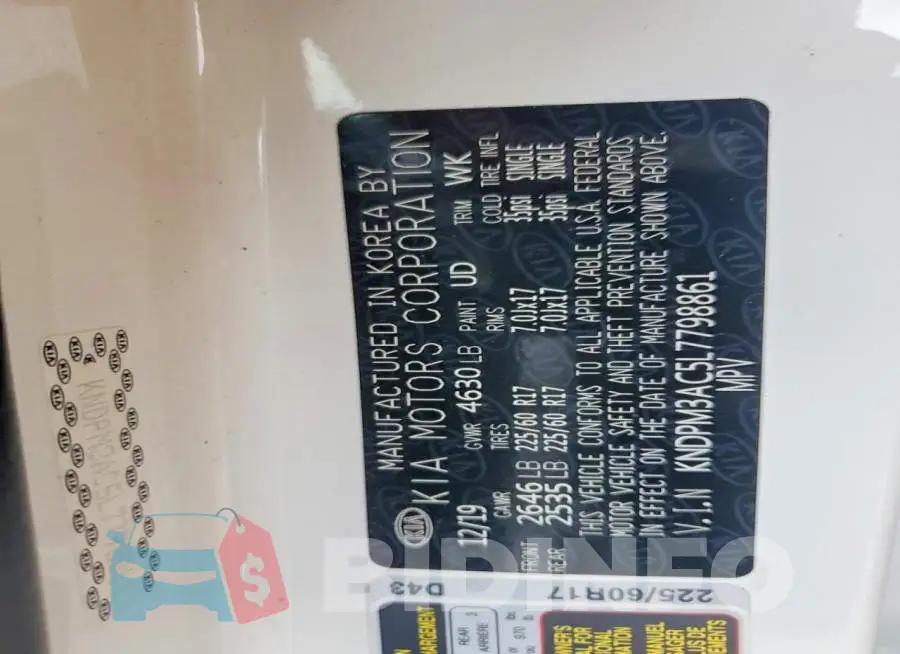 KNDPM3AC5L7798861 Photo# 13