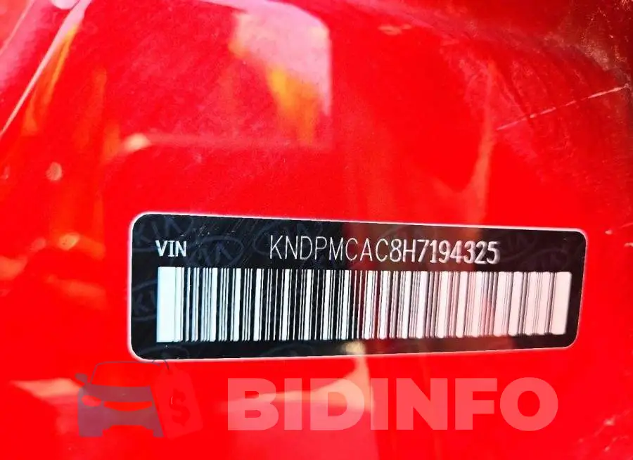 KNDPMCAC8H7194325 Photo# 13
