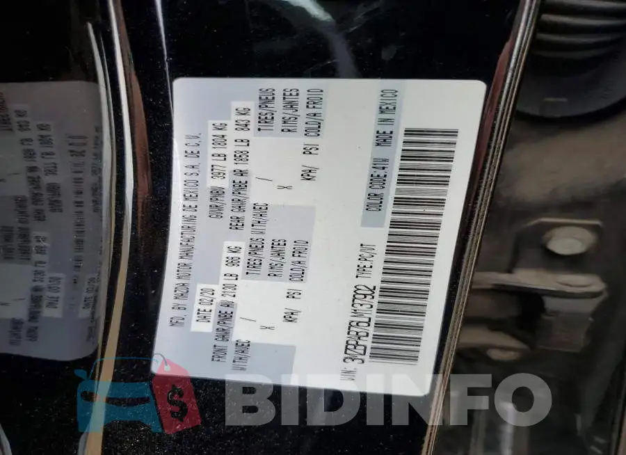 3MZBPAB76LM137902 Photo# 12
