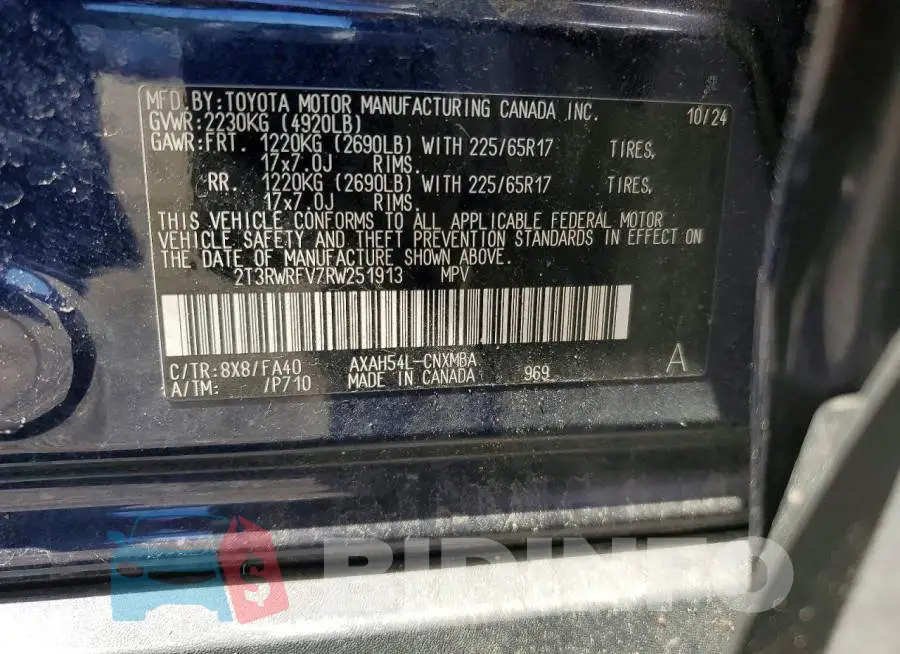 2T3RWRFV7RW251913 Photo# 13