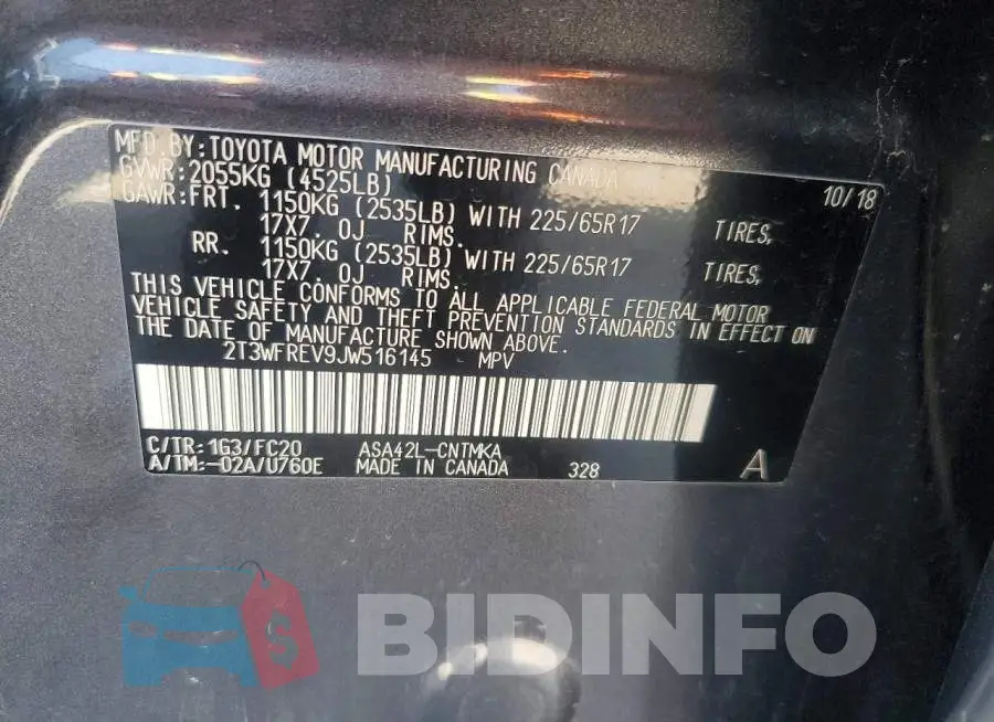 2T3WFREV9JW516145 Photo# 13
