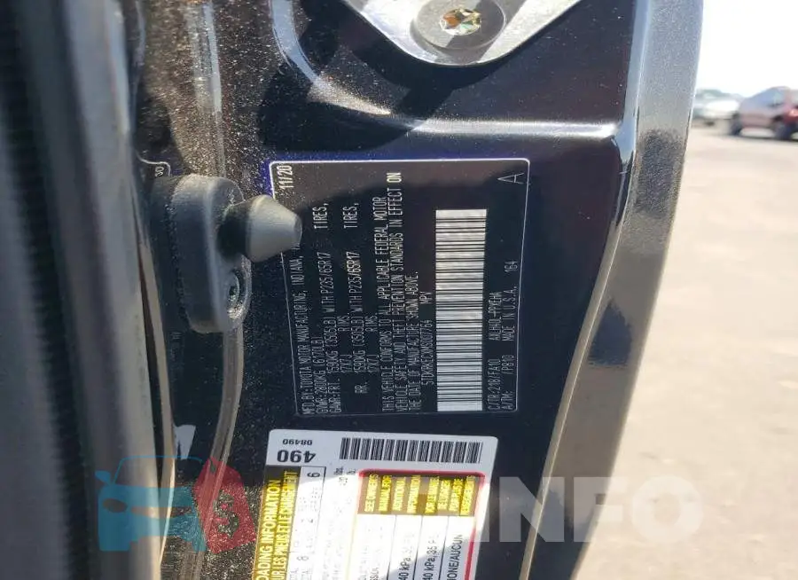 5TDKRKECXMS007764 Photo# 12