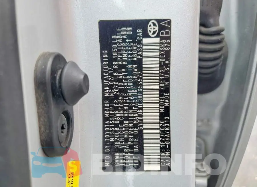 5YFBURHE3HP655577 Photo# 12