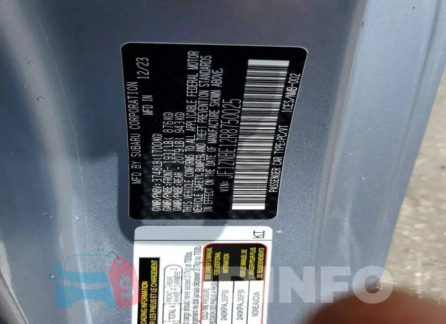 JF1ZNBE12R8750025 Photo# 12
