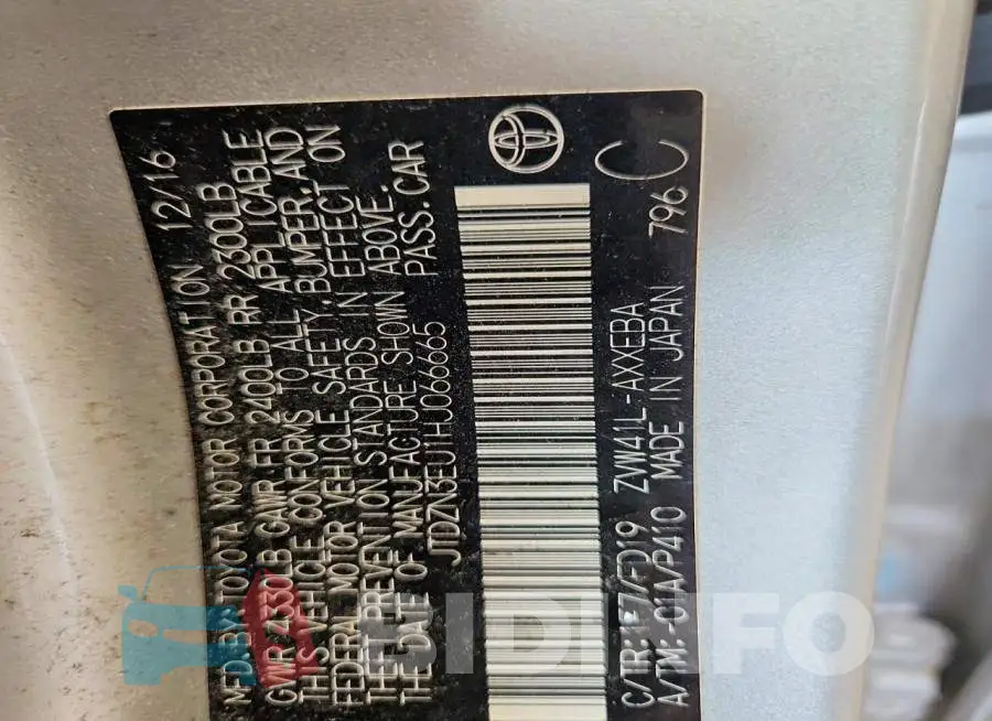 JTDZN3EU1HJ066665 Photo# 12