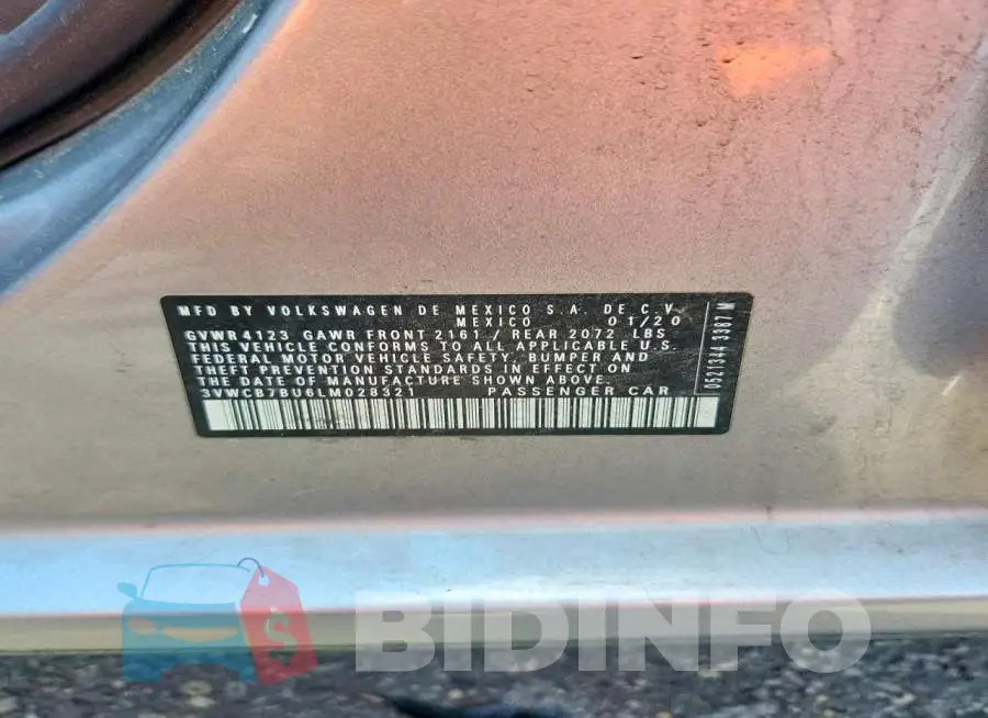 3VWCB7BU6LM028321 Photo# 12