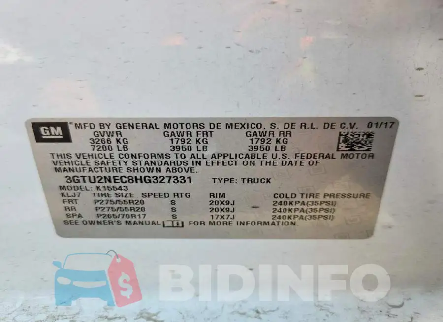3GTU2NEC8HG327331 Photo# 12