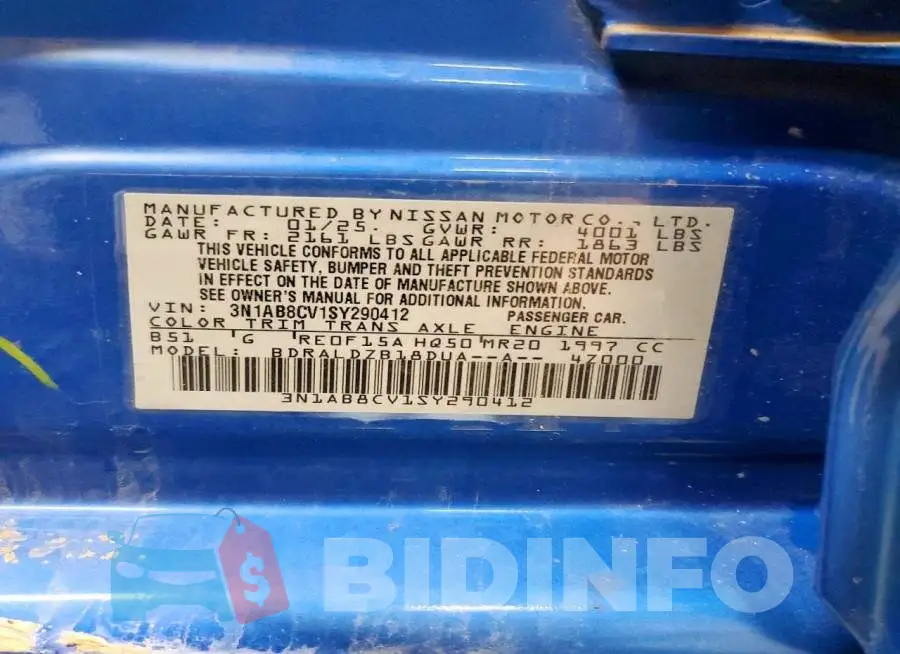 3N1AB8CV1SY290412 Photo# 12