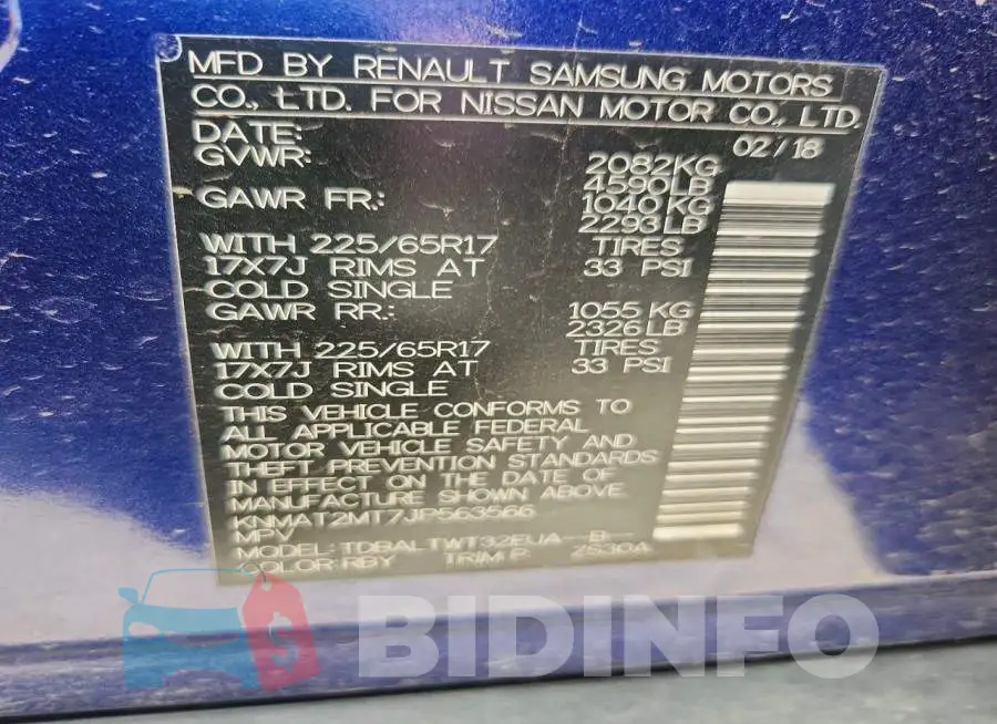 KNMAT2MT7JP563566 Photo# 13