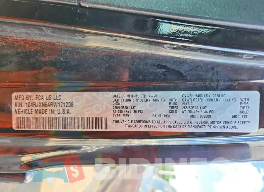 1C4RJXN64RW171208 Photo# 12
