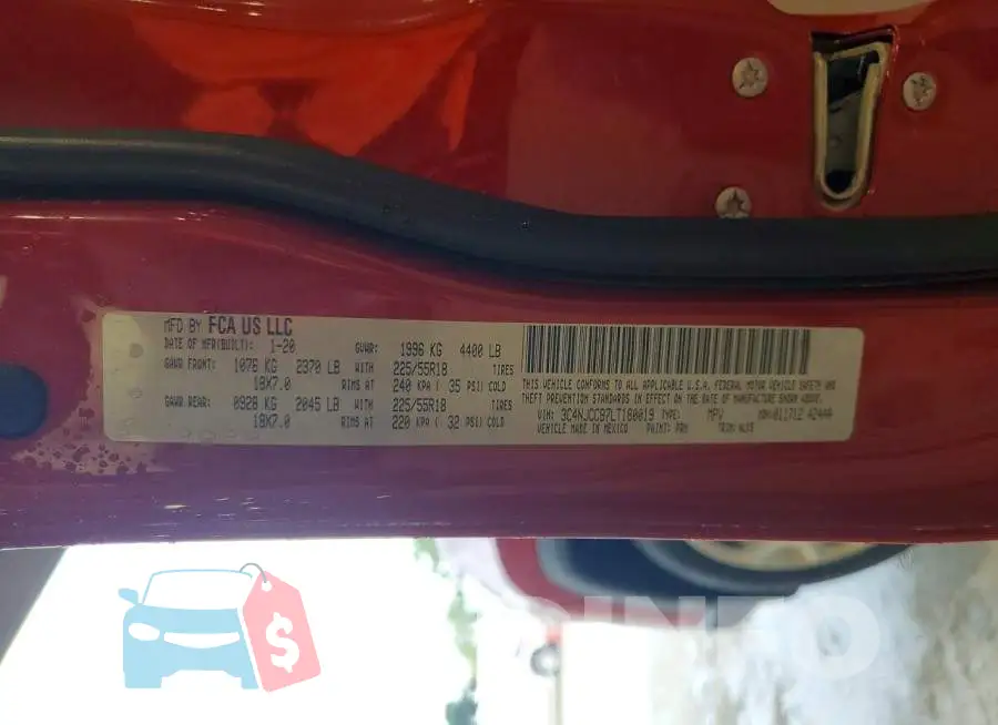 3C4NJCCB7LT180019 Photo# 13