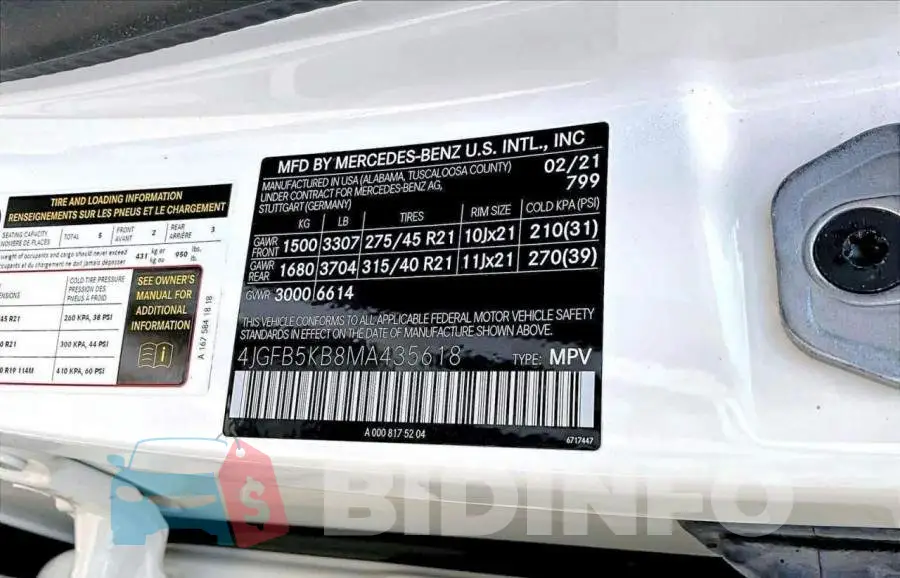 4JGFB5KB8MA435618 Photo# 10