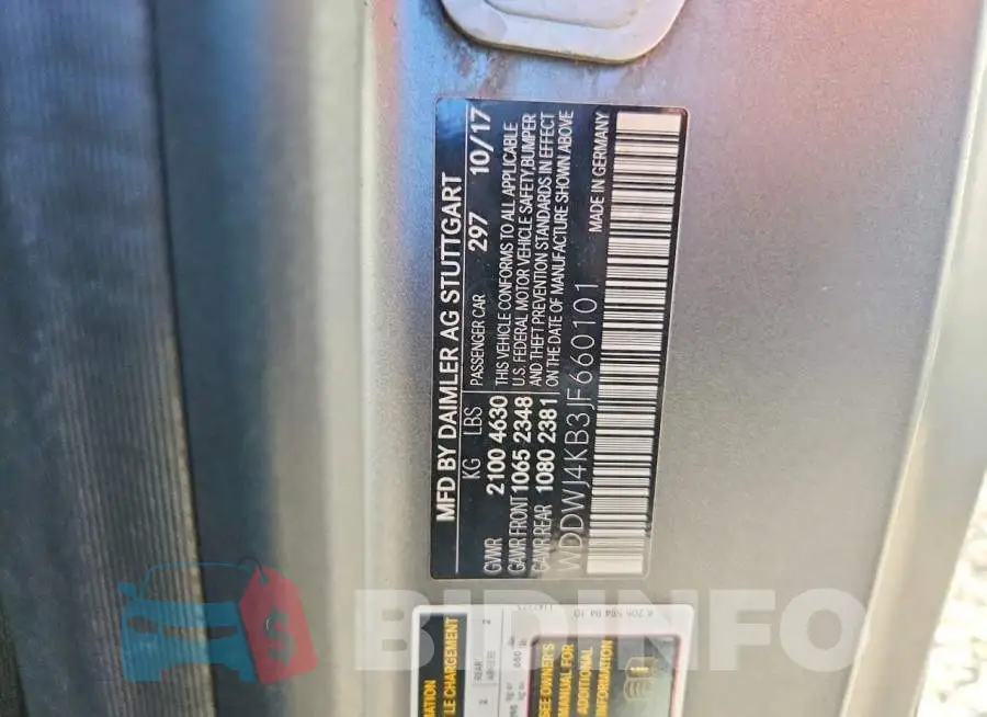 WDDWJ4KB3JF660101 Photo# 12