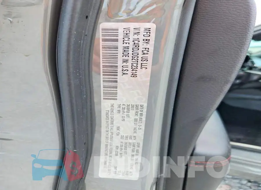 1C4RDJDG2TC234149 Photo# 13