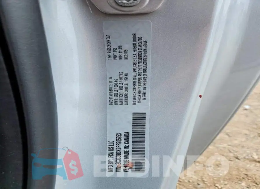 2C3CDBCK9RR205253 Photo# 12