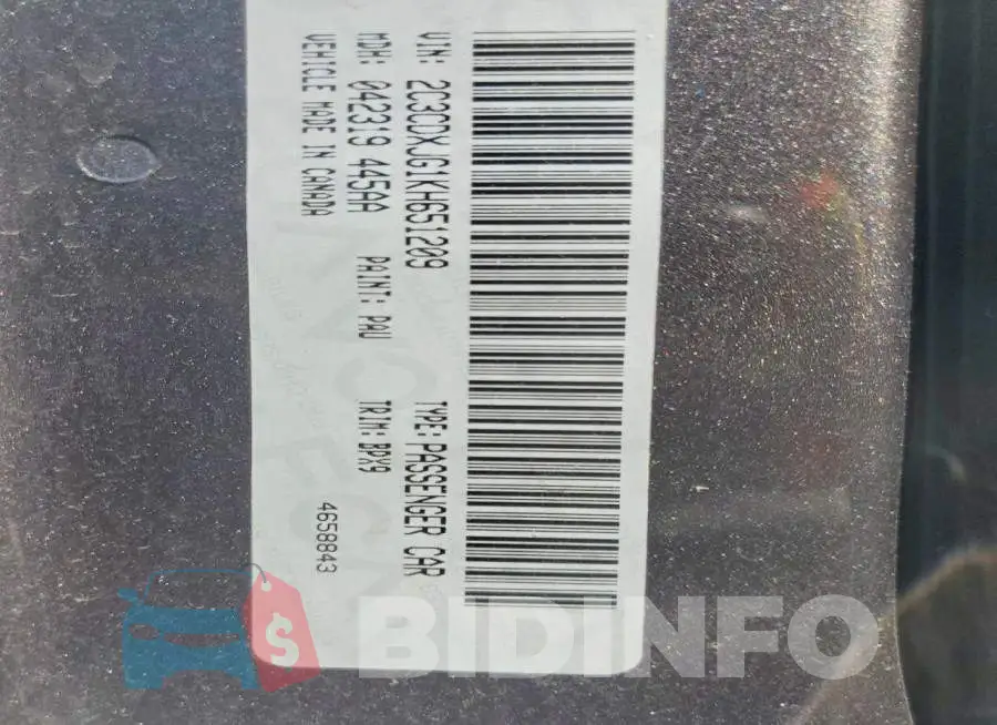 2C3CDXJG1KH651209 Photo# 12