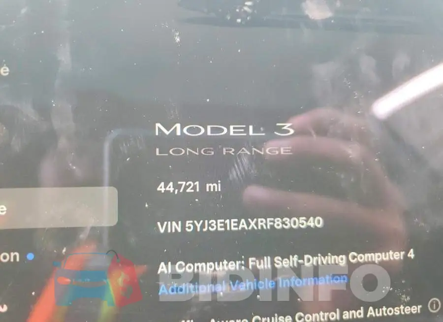 5YJ3E1EAXRF830540 Photo# 9