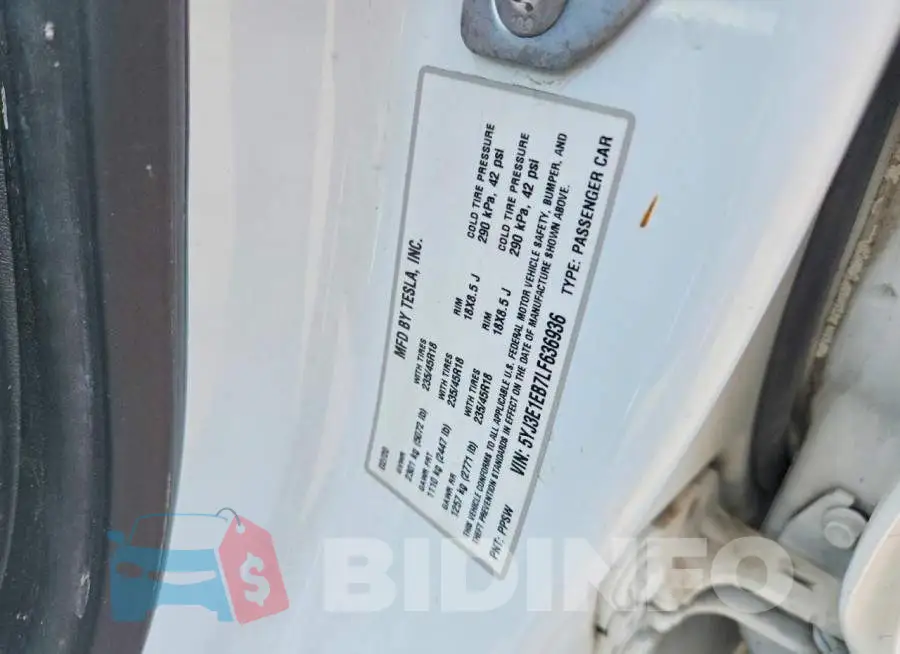 5YJ3E1EB7LF636936 Photo# 12