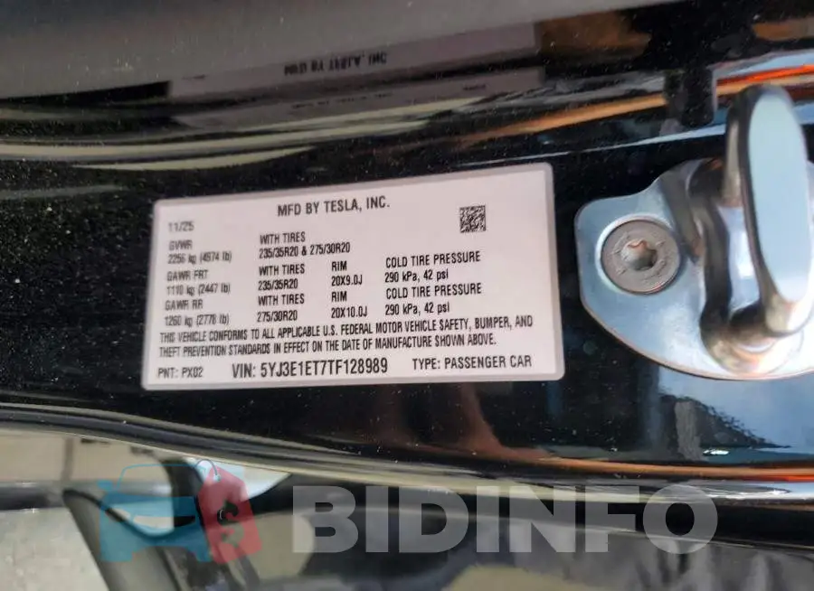 5YJ3E1ET7TF128989 Photo# 12