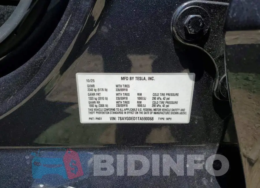 7SAYGDED1TA590068 Photo# 13