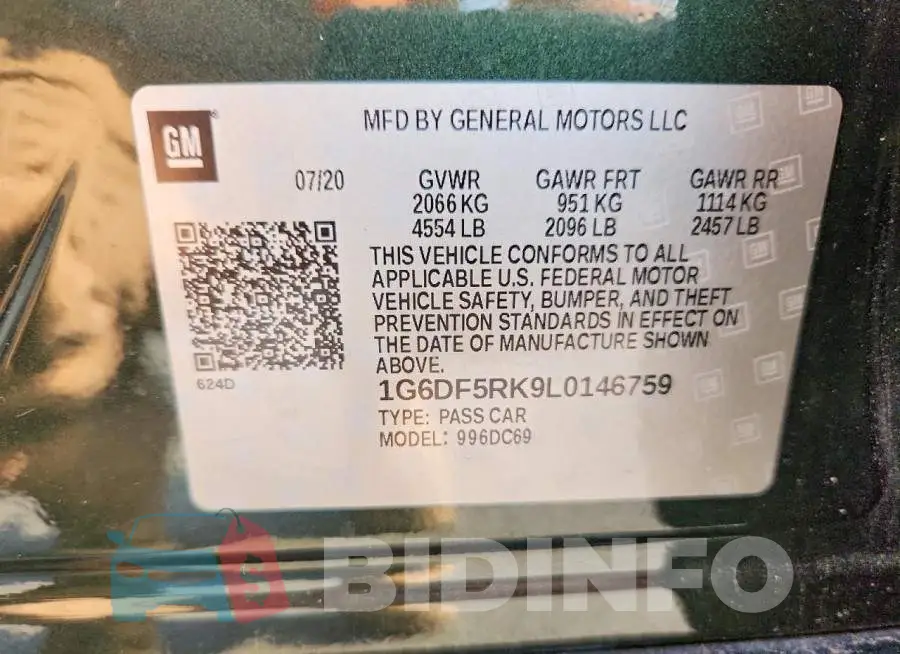 1G6DF5RK9L0146759 Photo# 12
