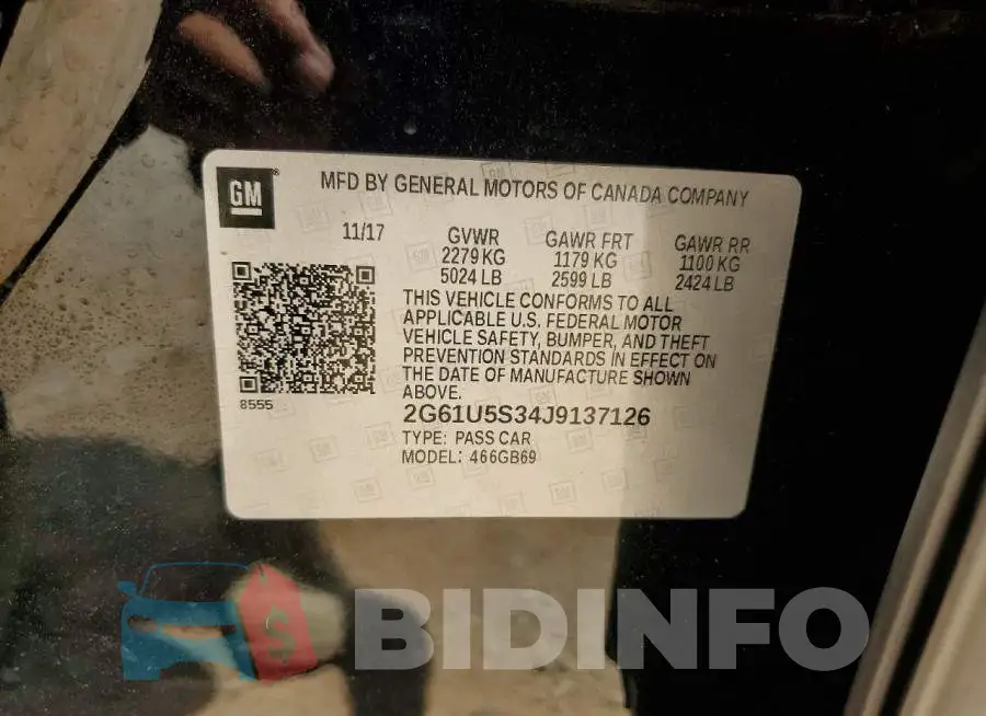 2G61U5S34J9137126 Photo# 13