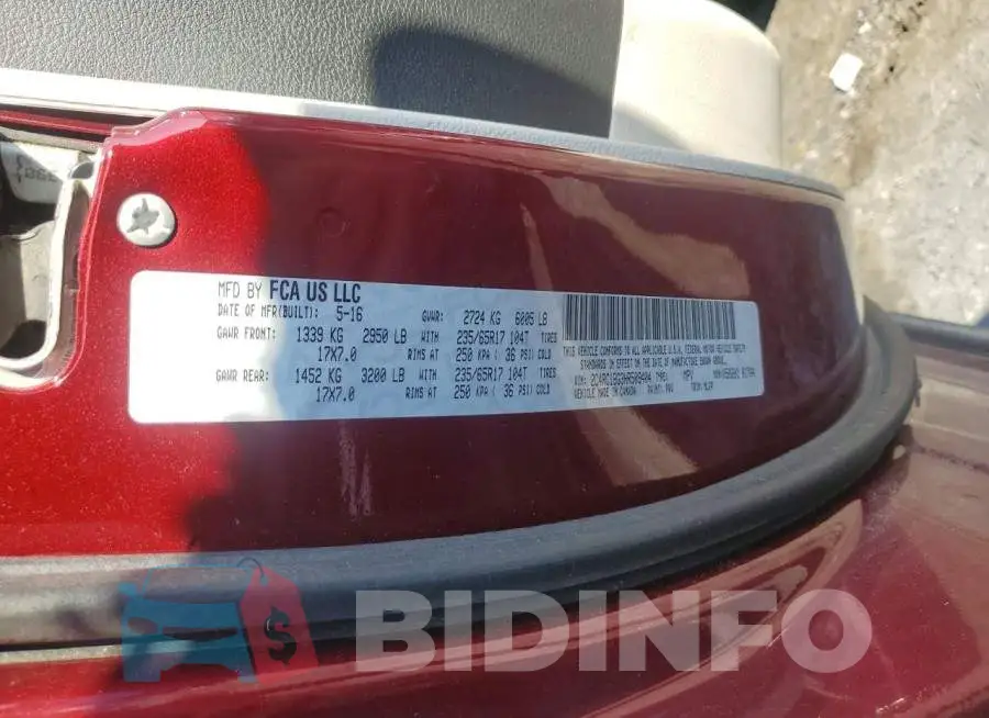2C4RC1BG3HR509404 Photo# 13