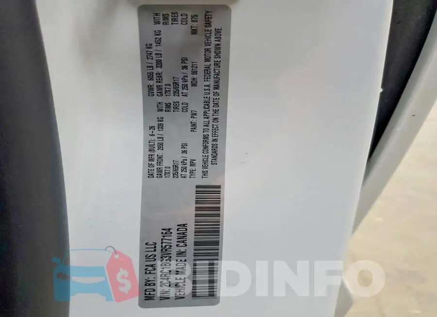 2C4RC1BG3VR577164 Photo# 13