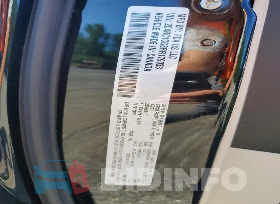 2C4RC1CG8RR179033 Photo# 13
