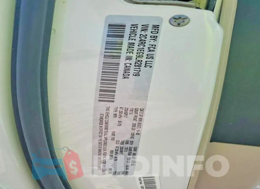 2C4RC1EG9LR281719 Photo# 13