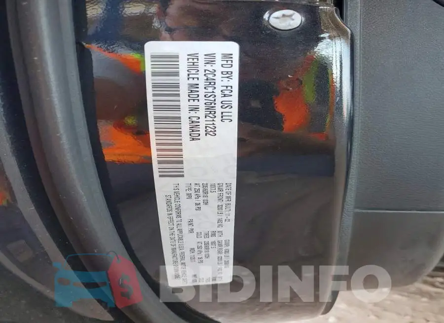 2C4RC1S76NR211232 Photo# 14