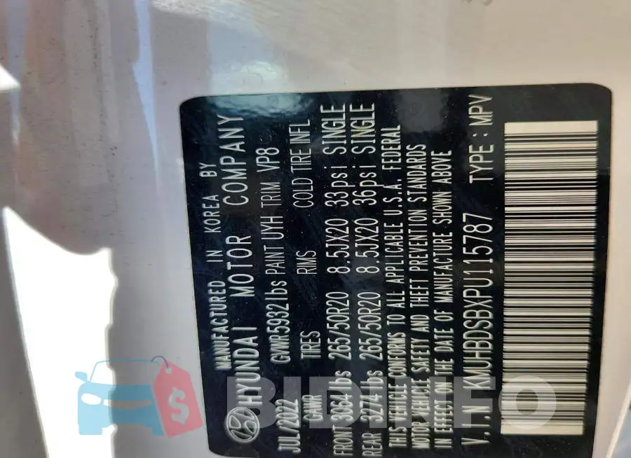 KMUHBDSBXPU115787 Photo# 13