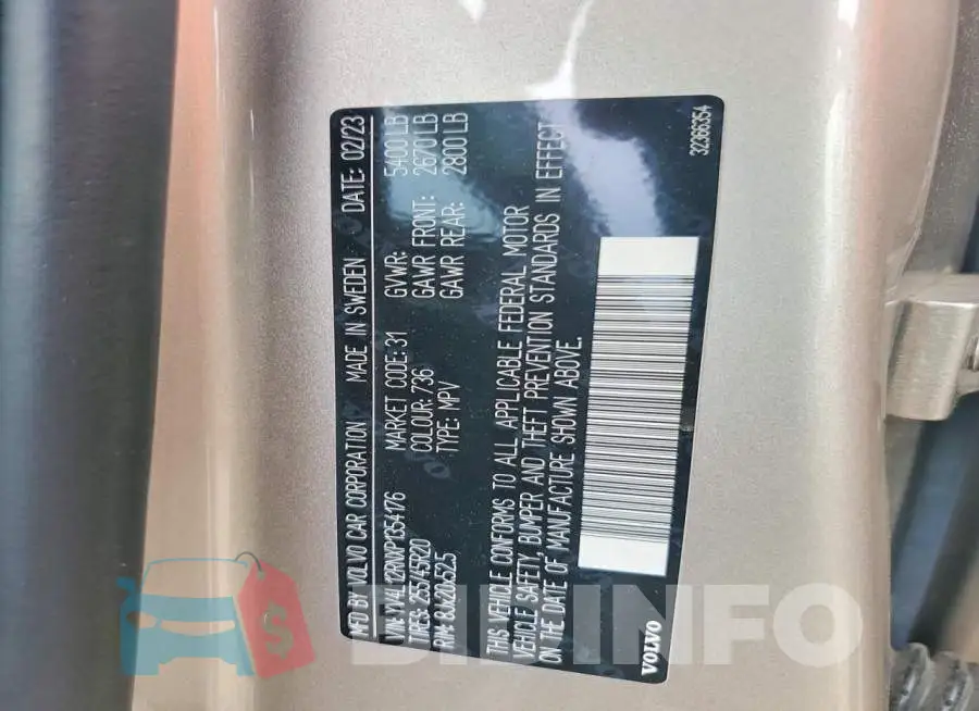 YV4L12RNXP1354176 Photo# 13