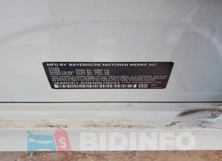 3MW5R1J09M8B78093 Photo# 12