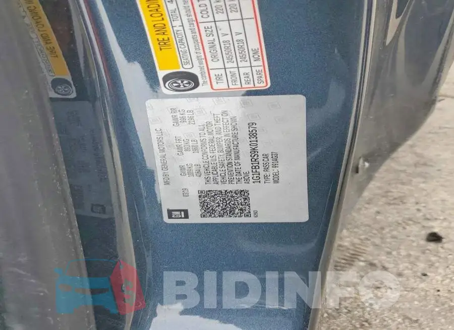 1G1FB1RS9K0138579 Photo# 12