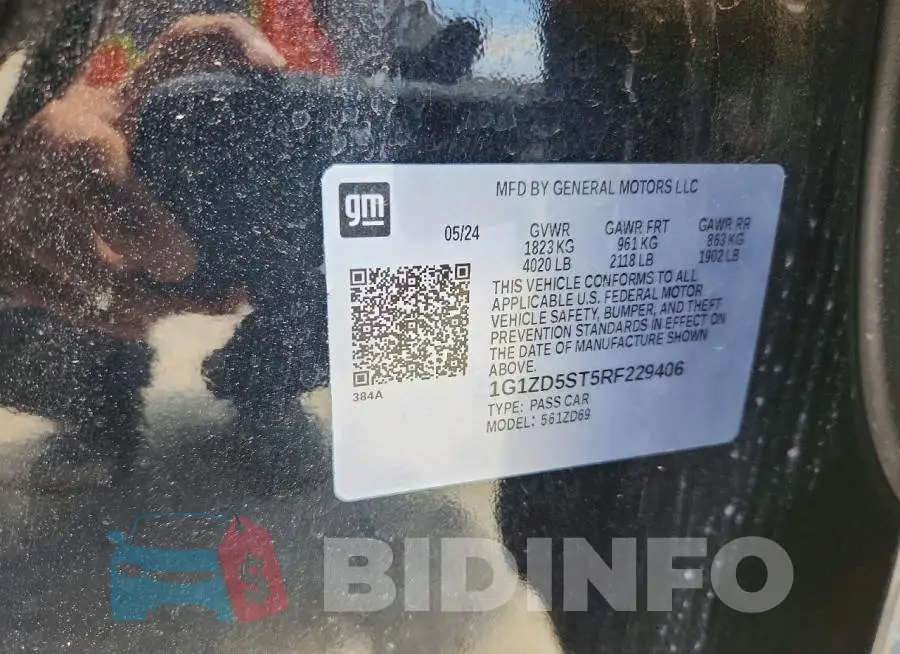 1G1ZD5ST5RF229406 Photo# 12