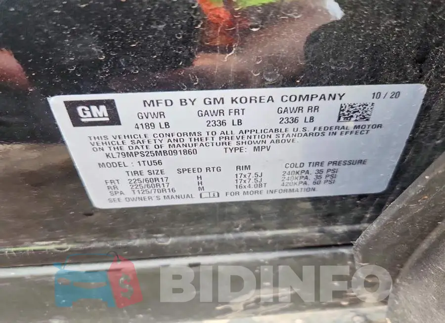 KL79MPS25MB091860 Photo# 13