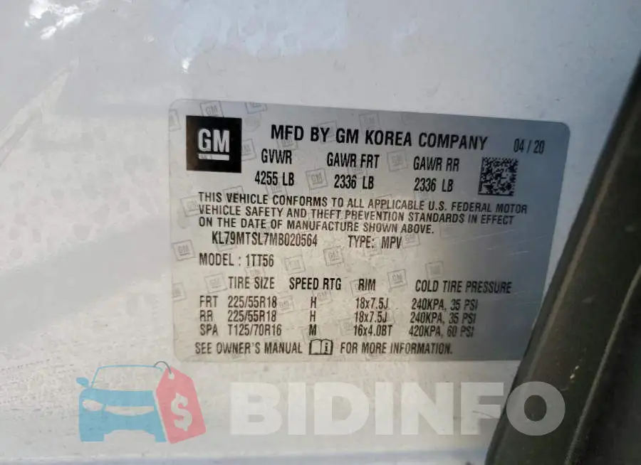 KL79MTSL7MB020564 Photo# 13