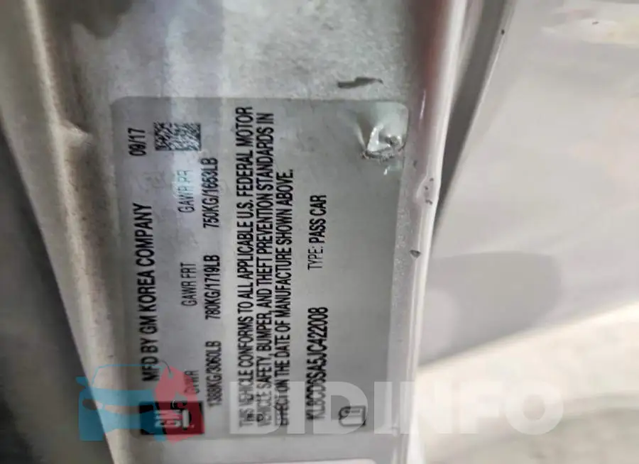 KL8CD6SA5JC422008 Photo# 12