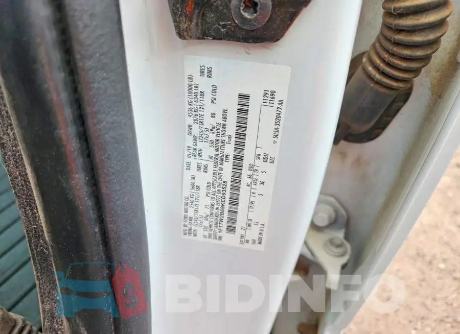 1FT7W2B69KED93528 Photo# 12