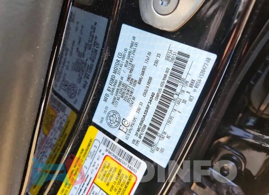 3FMCR9DA5SRF34040 Photo# 13