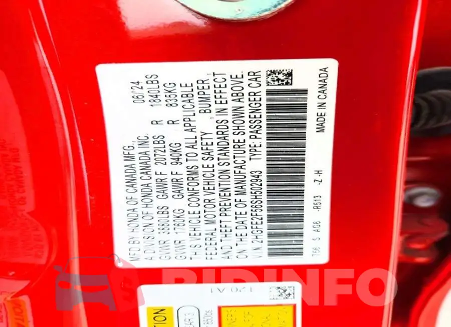 2HGFE2F56SH502943 Photo# 12