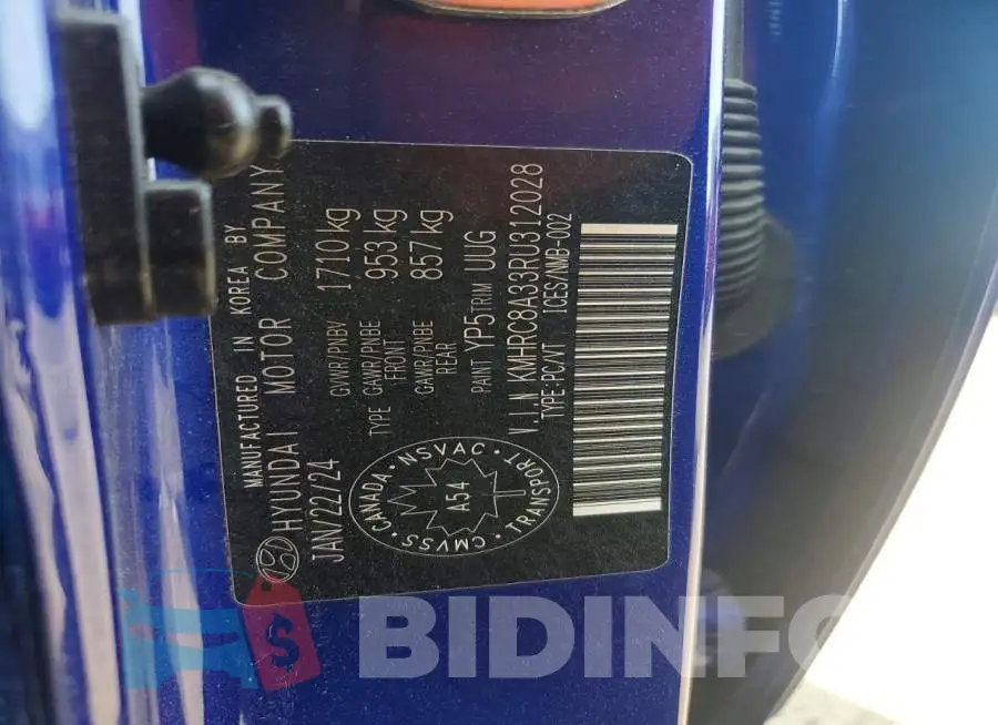 KMHRC8A33RU312028 Photo# 13