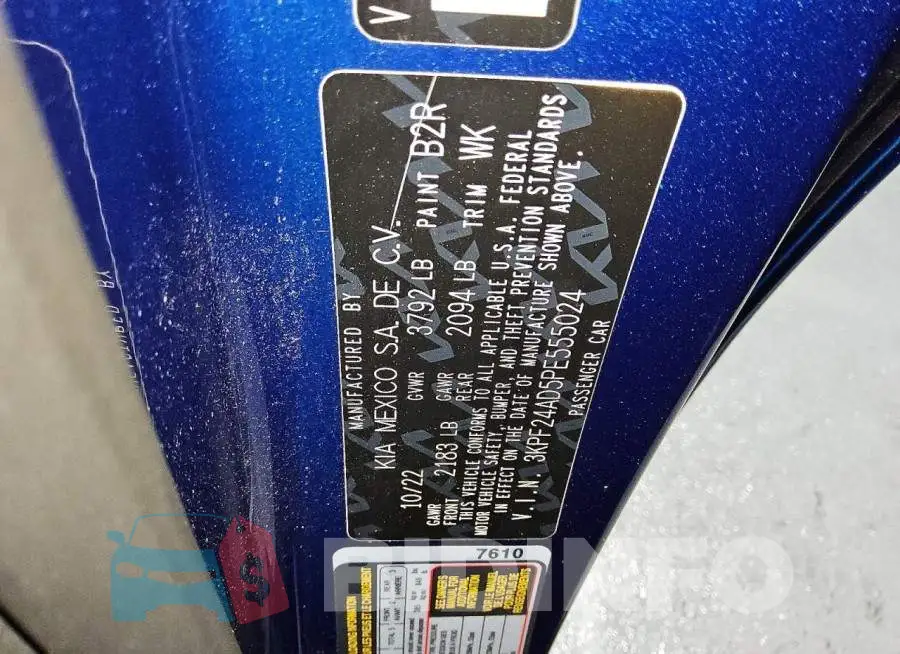 3KPF24AD5PE555024 Photo# 13