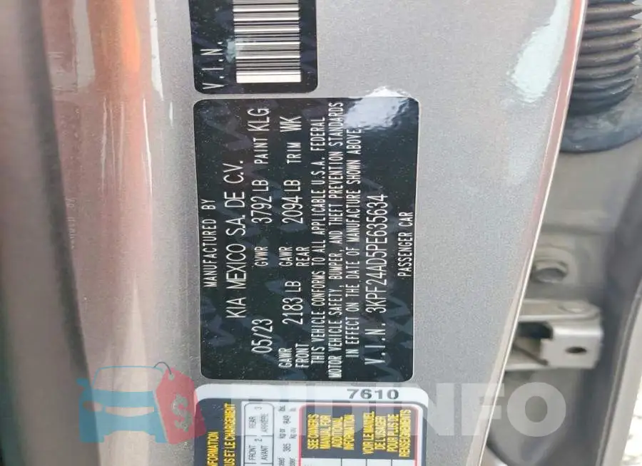 3KPF24AD5PE635634 Photo# 12